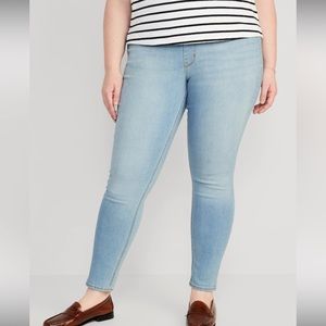Old navy rockstar super skinny jeggings EUC